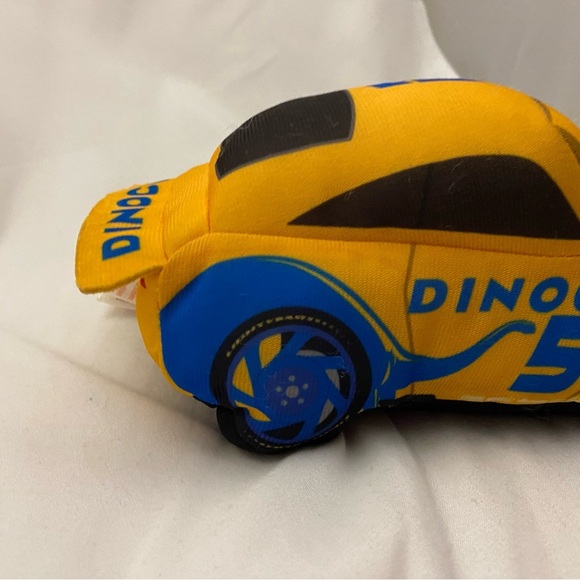 Ty Sparkles Disney Pixar Cruz Ramirez Cars Yellow Dinoco 51 Toy Car Plushie - Picture 4 of 12